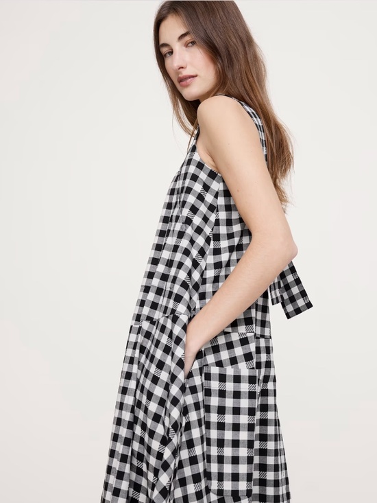 Banana Republic Dresses & Skirts - Banana Republic Square Neck Apron Midi Dress